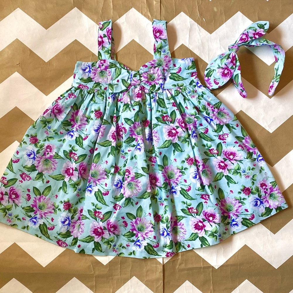 Janie and Jack dress and headband